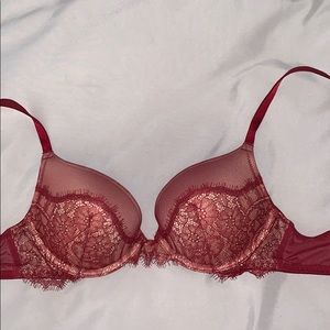Wine red Victoria Secret Lace Bra